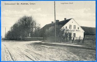 Groß Kuhren, Kreis Samland Groß Kuhren, Logirhaus Groll 