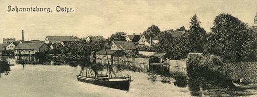 Johannisburg, Kreis Johannisburg Johannisburg, Partie am Pissek Johannisburg, Galinde