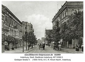 Insterburg, Stadt, Stadtkreis Insterburg Goldaper Straße