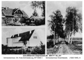 Schneckenmoor, Ort, Kreis Elchniederung 