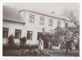 Oberschwalben, Kreis Insterburg Oberschwalben, Hof Endruweit, Wohnhaus, Eingangsbereich I Обершвальбен, хутор Эндрувайт, жилой дом, входная зона, I