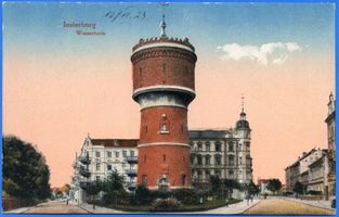 Insterburg, Stadt, Stadtkreis Insterburg Göringstraße (fr. Kasernenstraße) Insterburg, Am Wasserturm IV Insterburg, Bereich südl. der Schluchten, westl. der Bahn, nördl. Danziger Str., östl. Wichertstr.