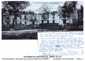 Heinrichswalde Kr. Elchniederung, Kreis Elchniederung Friedrichstraße