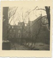 Königsberg (Pr.), Stadtkreis Königsberg Domstraße Königsberg (Pr.), Domstraße, Zerstörte Häuser Кёнигсберг (Пр.), Домштрассе, разрушенные дома