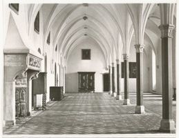 Marienburg, Westpr., Kreis Marienburg Marienburg i. Westpr., Die Marienburg, Hochmeisterpalast, Speisesaal Marienburg, Schloß, Innenräume