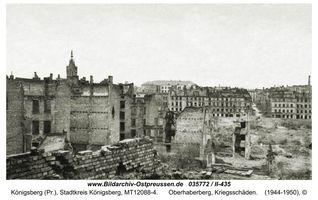 Königsberg (Pr.), Stadtkreis Königsberg  Königsberg, Zweiter Weltkrieg und das Ende