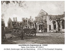 Tapiau, Kreis Wehlau  Erster Weltkrieg
