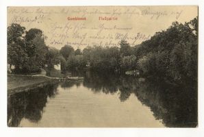 Gumbinnen, Stadt, Kreis Gumbinnen Gumbinnen, Flußpartie VII 