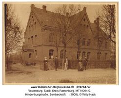 Rastenburg, Stadt, Kreis Rastenburg Hindenburgstraße