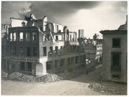 Königsberg (Pr.), Stadtkreis Königsberg Königsberg, Münzplatz, Französische Straße, Mühlenberg - Zerstörungen Königsberg, Zweiter Weltkrieg und das Ende