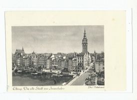 Elbing, Stadt, Stadtkreis Elbing Elbing, alte Stadt am Innenhafen Эльбинг, старый город у внутреннего порта