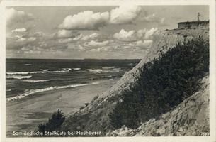 Neuhäuser, Kreis Samland Neuhäuser, Samländische Steilküste bei Neuhäuser Samländische Steilküste