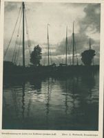 Tolkemit, Kreis Elbing Tolkemit, Abendstimmung im Hafen (Frisches Haff) Толькемит, вечер в порту (Фришес-Хафф)