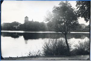 Ortelsburg, Stadt, Kreis Ortelsburg Ortelsburg, Abend am kleinen Haussee Ортельсбург, вечер у малого Хаусзее