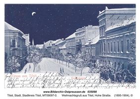 Tilsit, Stadt, Stadtkreis Tilsit Hohe Straße