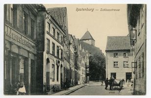 Rastenburg, Stadt, Kreis Rastenburg Rastenburg, Schloßstraße II Растенбург, Шлоссштрассе, II
