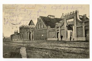 Gumbinnen, Stadt, Kreis Gumbinnen Friedrich-Wilhelm-Straße Gumbinnen, Städtischer Schlachthof 