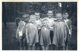 Lochstädt, Kreis Samland Lochstädt, Seeheilstätte für Kinder, Kindergruppe VI 