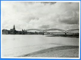 Tilsit, Stadt, Stadtkreis Tilsit  Tilsit, Luisen-Brücke von Nordosten IV Tilsit, Luisen-Brücke