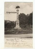 Zinten, Kreis Heiligenbeil Zinten, Kriegerdenkmal, III 