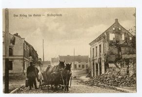 Ebenrode, Stadt, Kreis Ebenrode Ebenrode fr. Stallupönen, Kriegsschäden II Erster Weltkrieg