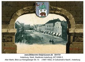 Insterburg, Stadt, Stadtkreis Insterburg Alter Markt