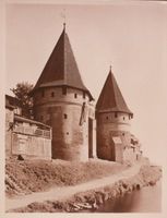 Marienburg, Westpr., Kreis Marienburg Marienburg i. Westpr., Wehrtürme des Brückentors II Marienburg, Schloß