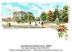 Tilsit, Stadt, Stadtkreis Tilsit Angerpromenade