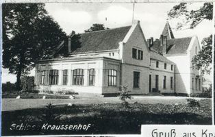 Kraussenhof, Kreis Samland Kraussenhof, Schloß Крауссенхоф, замок