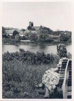 Gerdauen, Stadt und Bahnstation, Kreis Gerdauen Gerdauen, Teilansicht Гердауэн, вид части города
