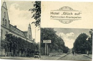 Palmnicken, Kreis Samland Palmnicken-Kraxtepellen, Hotel  Glück auf  I 