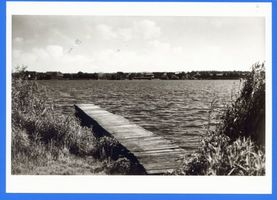 Osterode (Ostpr.), Kreis Osterode Osterode (Ostpr.), Drewenzsee, Steg am Bootshaus 