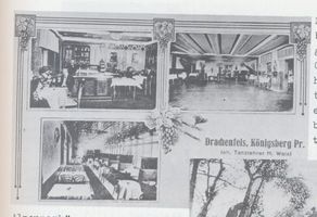 Königsberg (Pr.), Stadtkreis Königsberg Königsberg, Drachenfels, beliebtes Gesellschaftshaus 