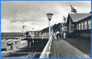 Rauschen Kr. Samland, Kreis Samland Rauschen Kr. Samland, Strandpromenade XIX Rauschen, Strand