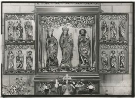 Pettelkau, Kreis Braunsberg Pettelkau, Kirche, Altar 