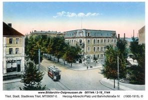 Tilsit, Stadt, Stadtkreis Tilsit Herzog-Albrecht-Platz