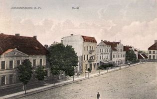 Johannisburg, Kreis Johannisburg Markt