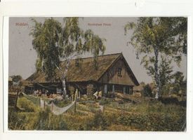 Nidden, Kreis Memel Nidden, Kurisches Haus Нидден, куршский дом