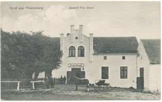 Thierenberg Kr. Samland, Kreis Samland Thierenberg Kr. Samland, Gasthof Fritz Drunk 