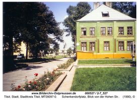 Tilsit, Stadt, Stadtkreis Tilsit Schenkendorfplatz  