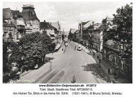 Tilsit, Stadt, Stadtkreis Tilsit Am Hohen Tor  Tilsit, Bereich  Am Hohen Tor 