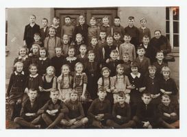 Metgethen, Ort und Bahnstation, Stadtkreis Königsberg Metgethen, Volksschule, Geburtsjahrgang 1928/29, 3. oder 4. Klasse 