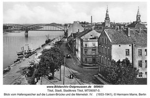 Tilsit, Stadt, Stadtkreis Tilsit Memelstraße