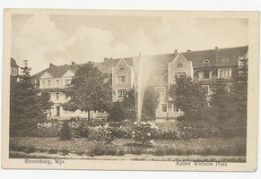 Riesenburg, Kreis Rosenberg Riesenburg, Kaiser Wilhelm Platz 