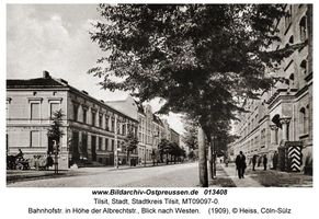 Tilsit, Stadt, Stadtkreis Tilsit Bahnhofstraße