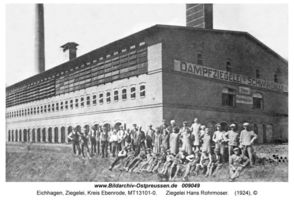 Eichhagen, Ziegelei, Kreis Ebenrode 