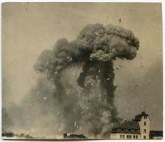 Königsberg (Pr.), Stadtkreis Königsberg Königsberg (Pr.), Rothenstein, Explosion im Munitionsdepot II Königsberg, Stadtteil Rothenstein