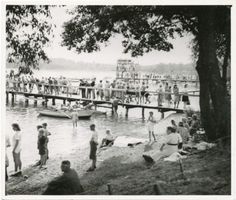 Sensburg, Stadt, Kreis Sensburg Sensburg, Sensburger See, Badeanstalt, Schwimmfest Masurische Seen