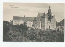 Elbing, Stadt, Stadtkreis Elbing Elbing, Real-Gymnasium Эльбинг, реальная гимназия