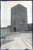 Hohenstein Kr. Osterode, Stadt, Kreis Osterode Hohenstein i. Ostpr., Reichsehrenmal Tannenberg, Hindenburgturm V Хоэнштайн в Восточной Пруссии, имперский мемориал павшим Танненберг, башня Гинденбурга, V